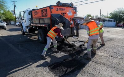 Avanza programa «Calles Seguras, Familias Seguras»; Más de 8 mil baches reparados en Mexicali