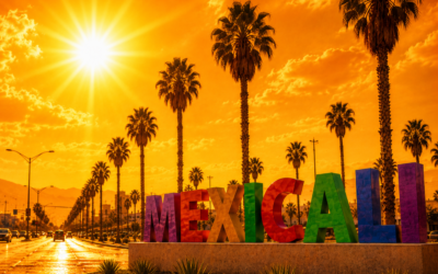 Advierte Protección Civil por altas temperaturas en Mexicali