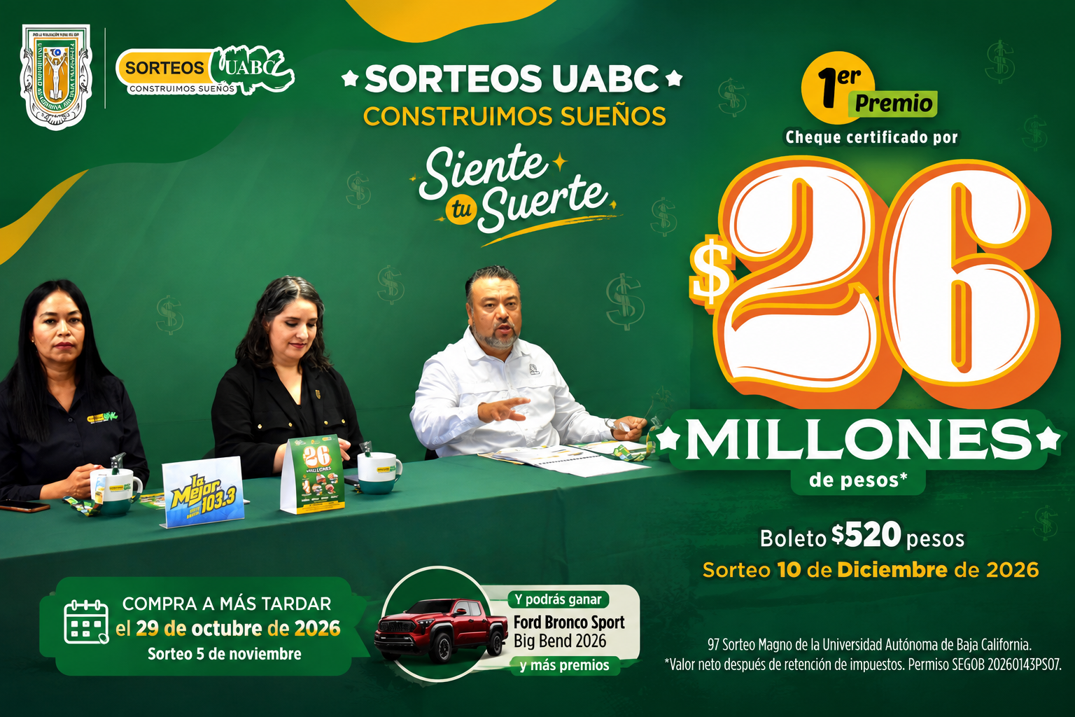 Sorteos UABC