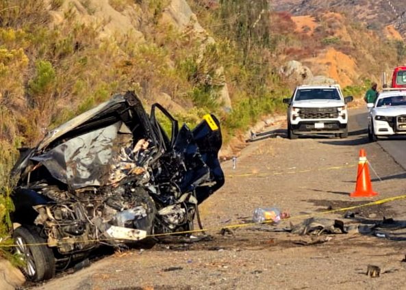 Accidente Libramiento Ensenada 