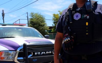 Rescató Escuadrón Violeta de la FESC a dos menores en situación de riesgo en Ensenada