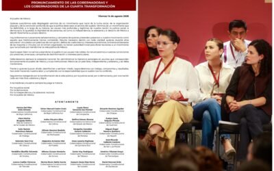 Gobernadores de la 4T cierran filas en defensa de la soberanía nacional