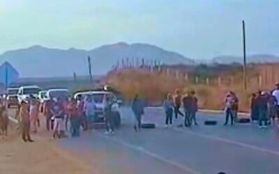 Bloquean Carretera en San Vicente tras intentar tomar reservorio de agua y fracasar