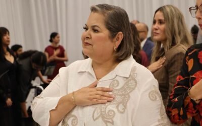 Reconoce Eva Moreno aporte del comercio para desarrollo de Ensenada