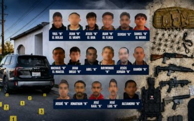 Desarticuló FGE célula ligada al CJNG en Tecate; Van 16 detenidos relacionados en 7 ataques