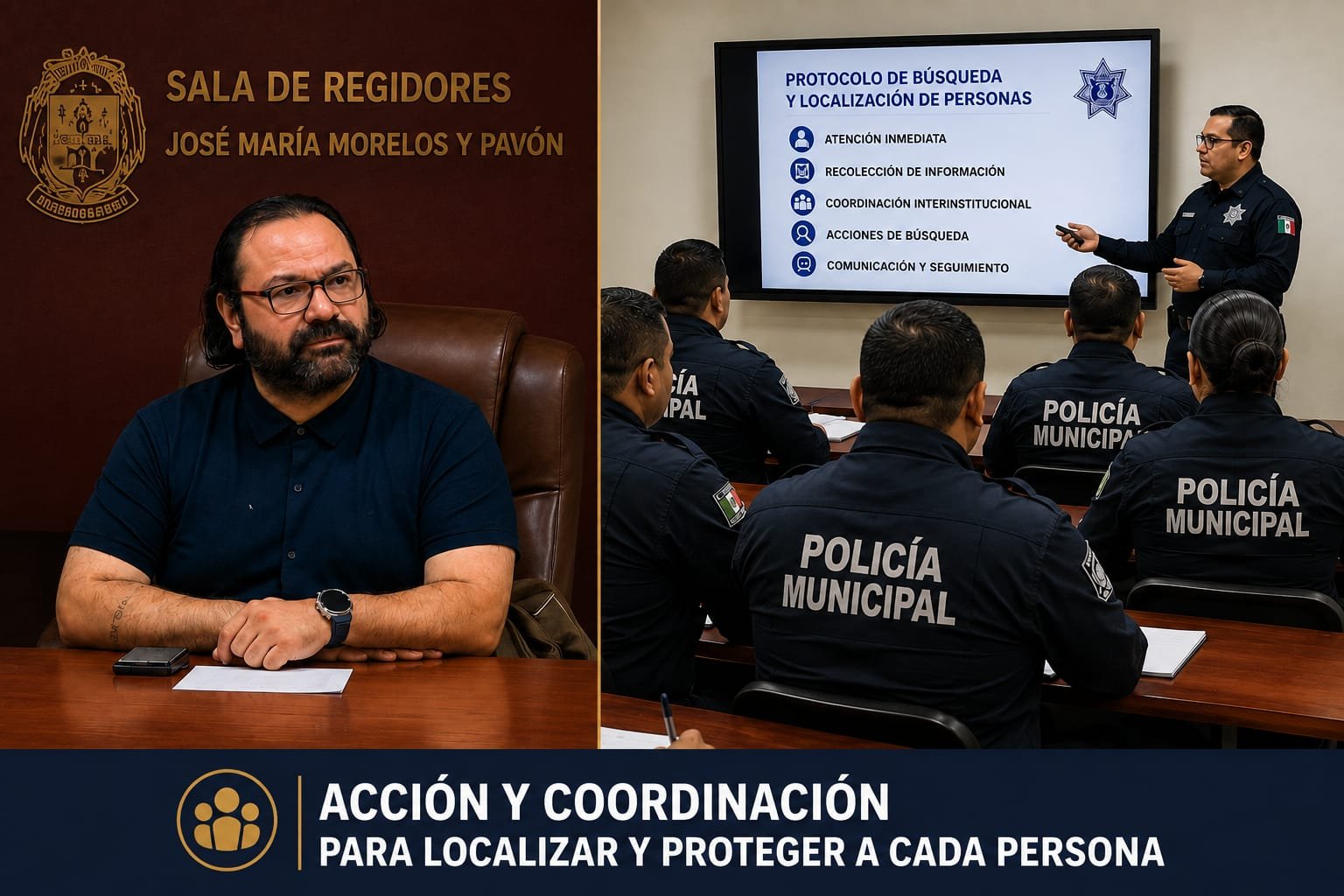 Refozarán Capacitación Municipales búsqueda personas