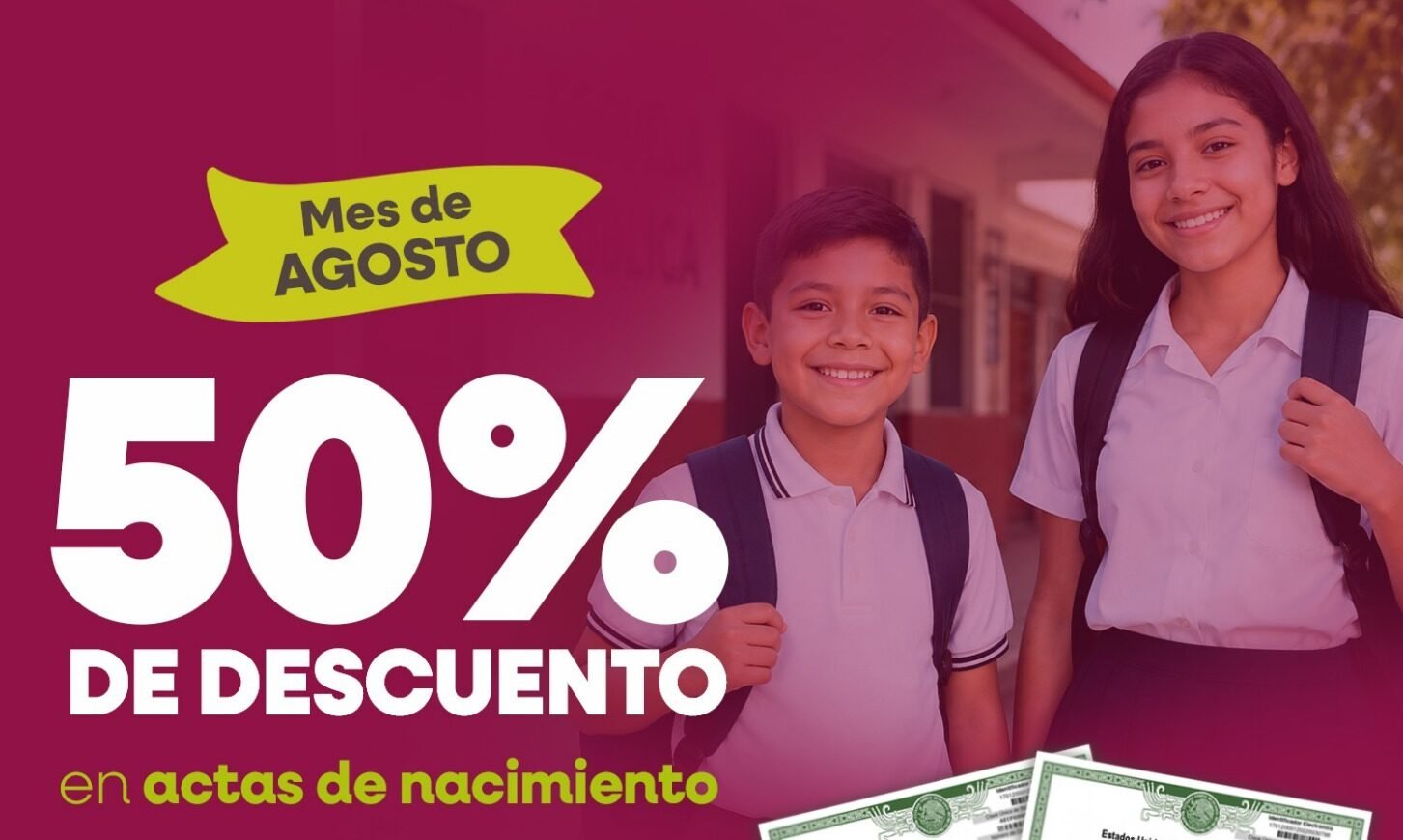 actas de nacimiento