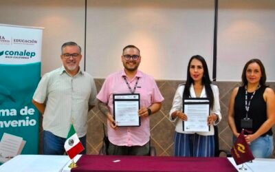 Acuerdan CONALEP BC y SAT  fortalecer formación profesional de estudiantes