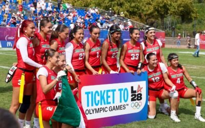 México conquista bronce y boleto olímpico en flag football femenil