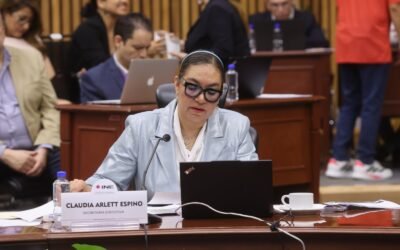 Renunció Claudia Arlett Espino a la Secretaría Ejecutiva del INE