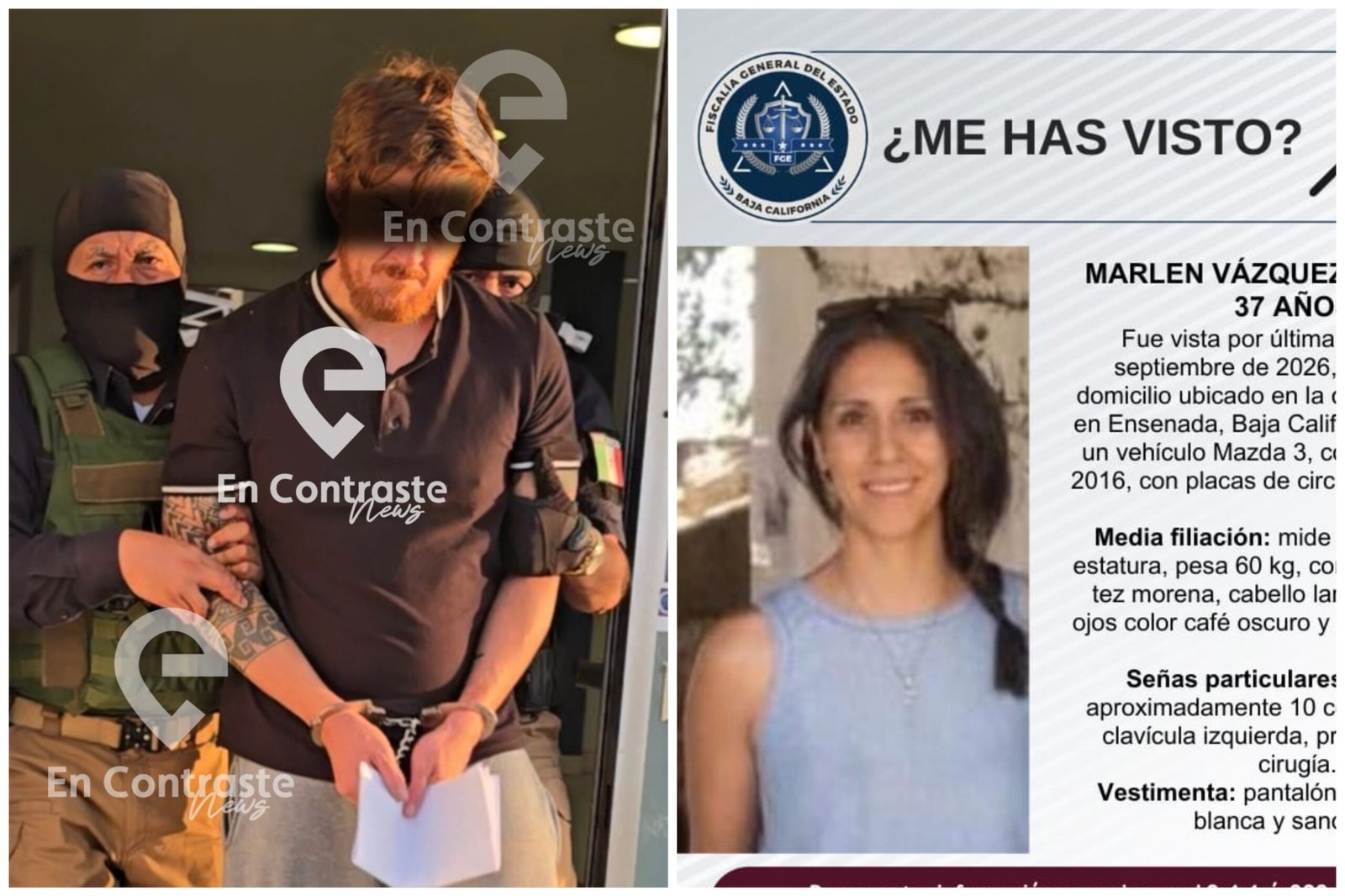 Detenido por feminicidio de Marlen Vázquez 