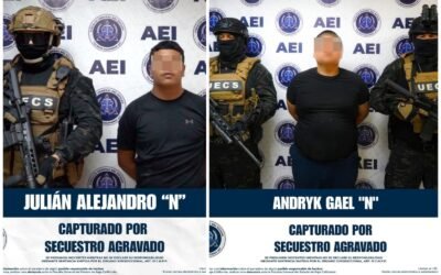 Captura FGE a dos secuestradores de migrantes en Tijuana