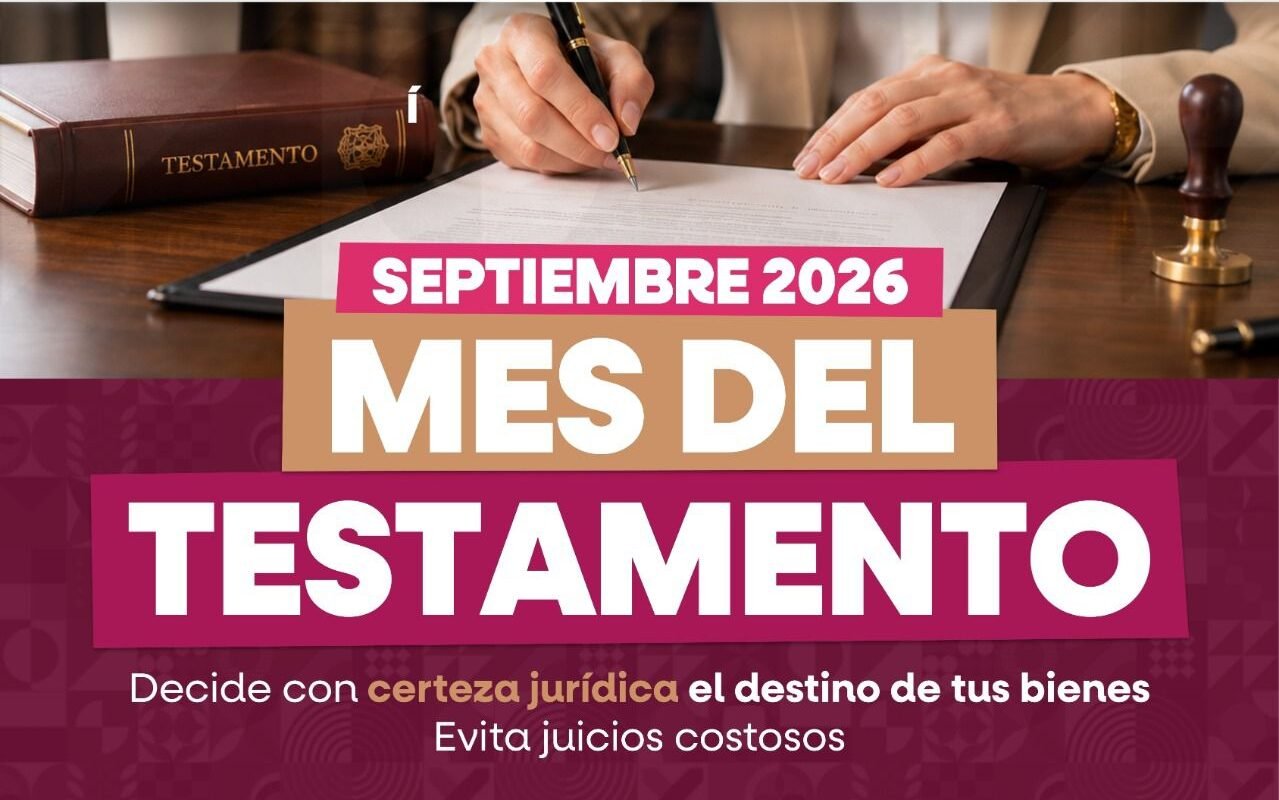 Septiembre Mes testamento