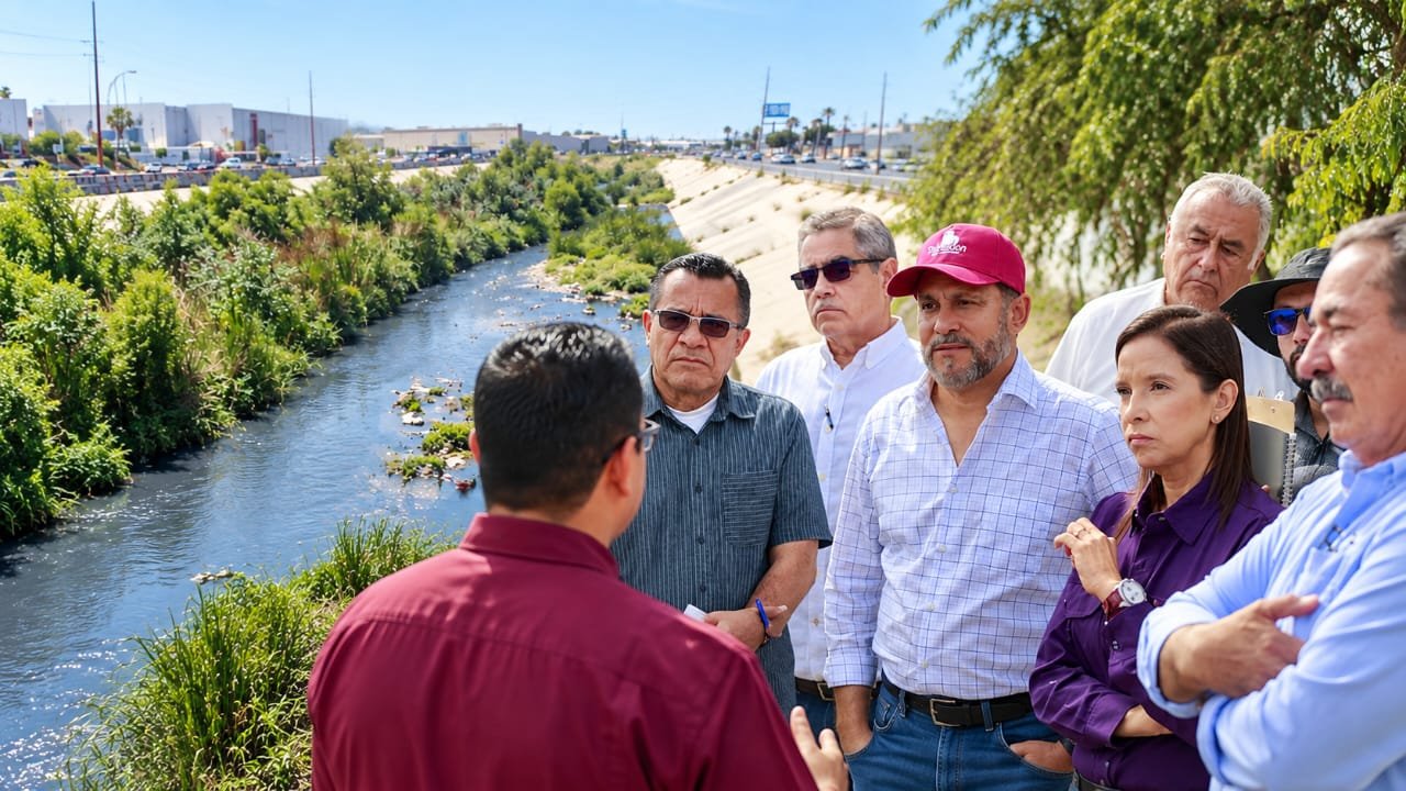 Canalización Rio Tijuana