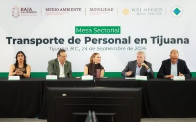 Impulsa Baja California transporte de personal más seguro; Avanza hacia la electromovilidad