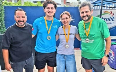Raquetbolistas de Baja California suben al podio en Campeonato Nacional