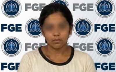 Logra FGE vincular a proceso a mujer por secuestro agravado en San Quintín