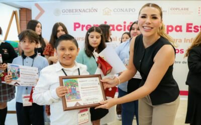 Reconoce Marina del Pilar talento artístico de niñas, niños y jóvenes de Baja California