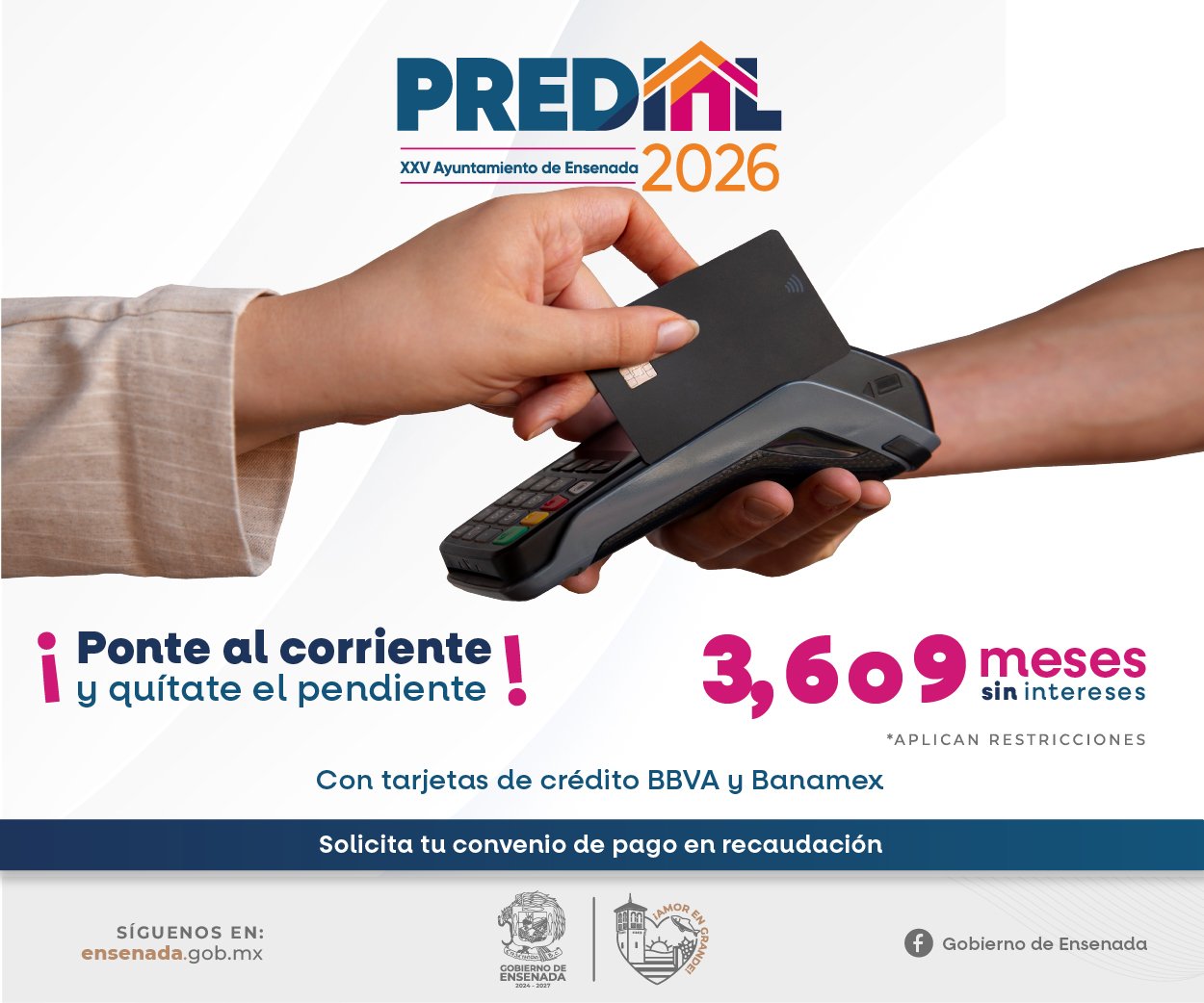 Impuesto predial San Quintín predial septiembre