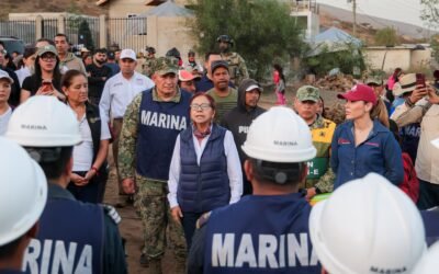 Levantan Gobierno federal y estatal censos para atender damnificados por Rachel en Ensenada