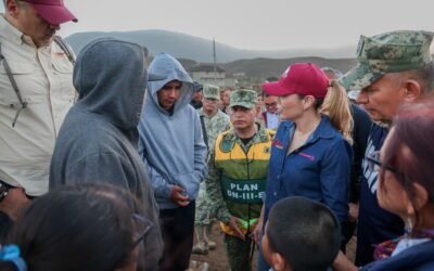 Evalúan avances en recuperación de comunidades afectadas por Rachel