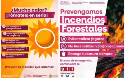 Emiten alerta preventiva por riesgo de incendios en Baja California