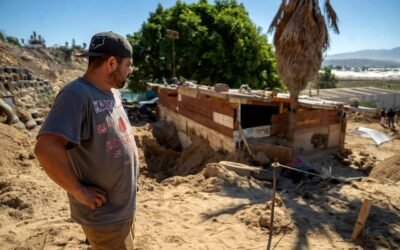 Sheinbaum reporta mil 500 viviendas afectadas por Rachel en Ensenada y San Quintín