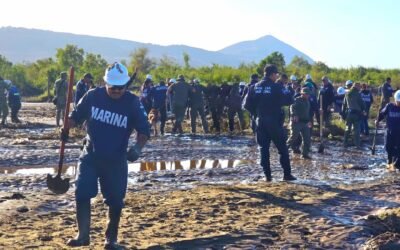 Mantiene Marina búsqueda de desaparecidos y apoyo a damnificados tras Rachel en Ensenada