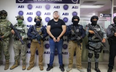 Captura FGE a ¨El Nenuco¨ por homicidio de agente de la FESC en Tijuana