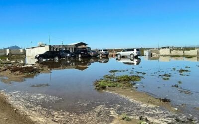 Piden evacuar 27 viviendas en El Salitral por riesgo de inundaciones