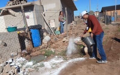 Realizan saneamiento en Camalú para prevenir enfermedades tras inundaciones