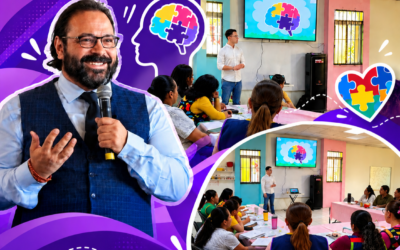 Impulsa regidor Adrián García pláticas de integración sensorial para docentes